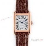(ER) Swiss Replica Cartier Tank Solo Automatic White Dial Rose Gold Watch 31mm_th.jpg